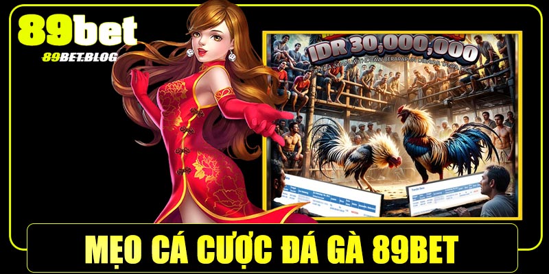 Mẹo cá cược đá gà 89Bet dễ thắng